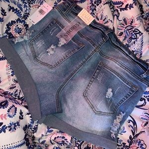 High rise shorts